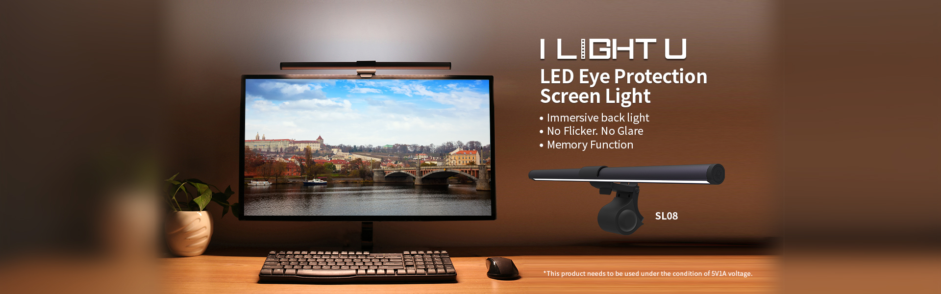 abee SL08 LED Eyes Protection Screen Light
