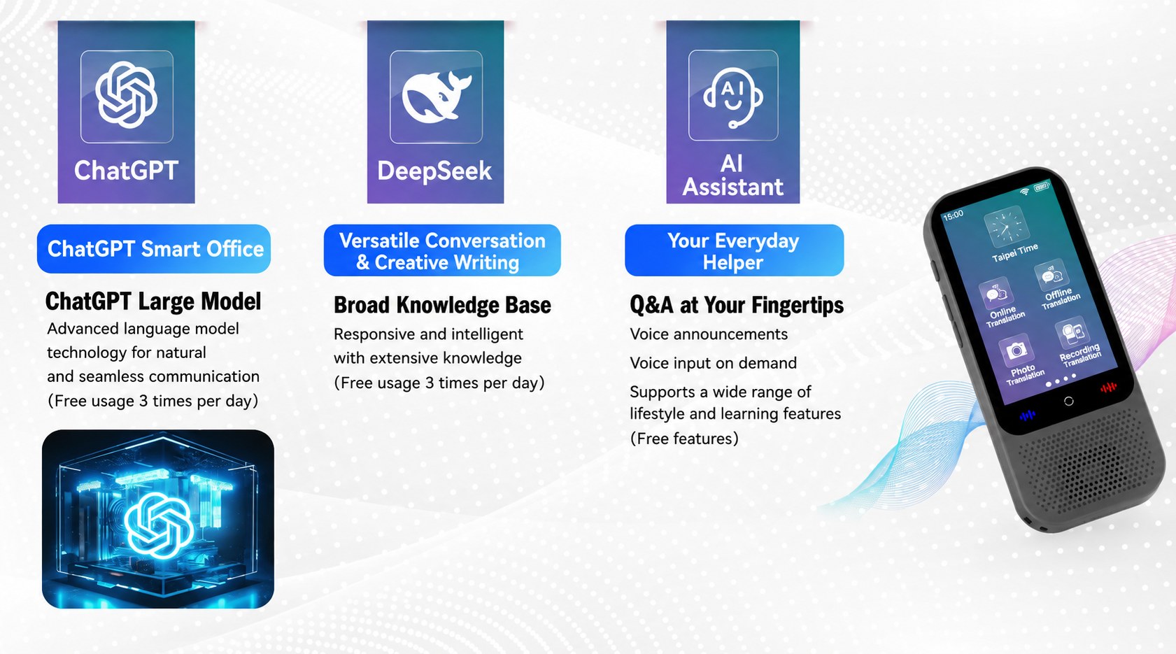 abee VT660 Two-Way Instant Voice Translator