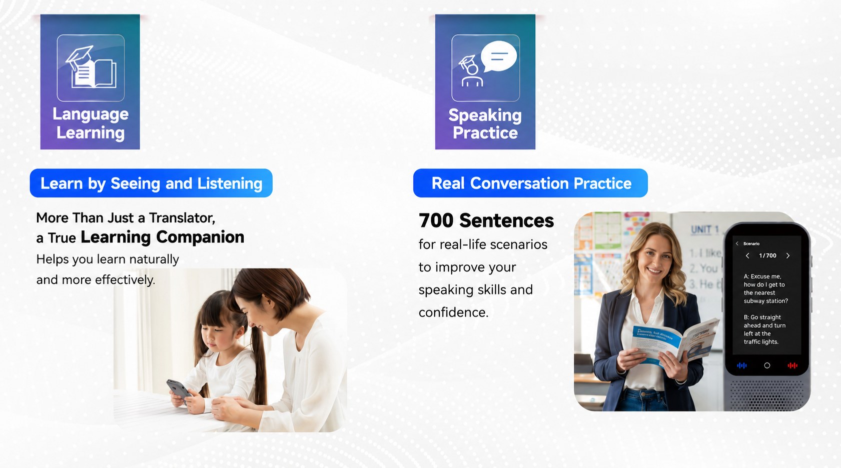 abee VT660 Two-Way Instant Voice Translator