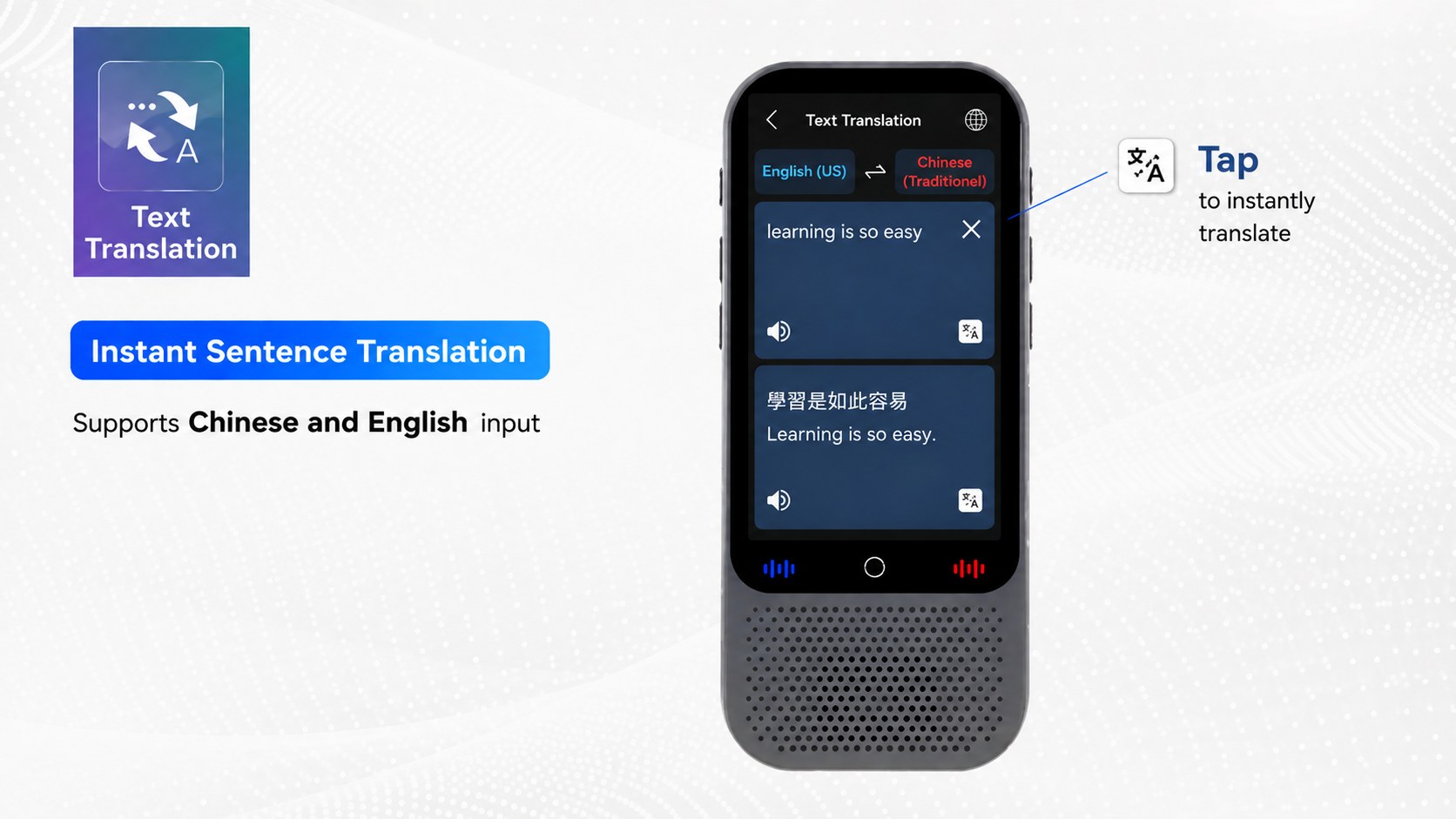 abee VT660 Two-Way Instant Voice Translator