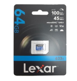 abee Lexar 64GB U3 A1 microSD Card