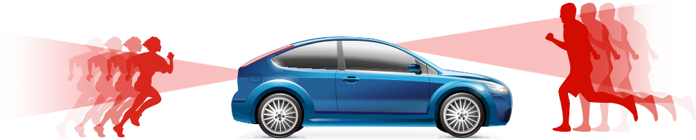 When the Cam Recorder is under power-saving mode, it would automatically start recording when detecting any movement in front of the car, which would record every detail of the suspent.